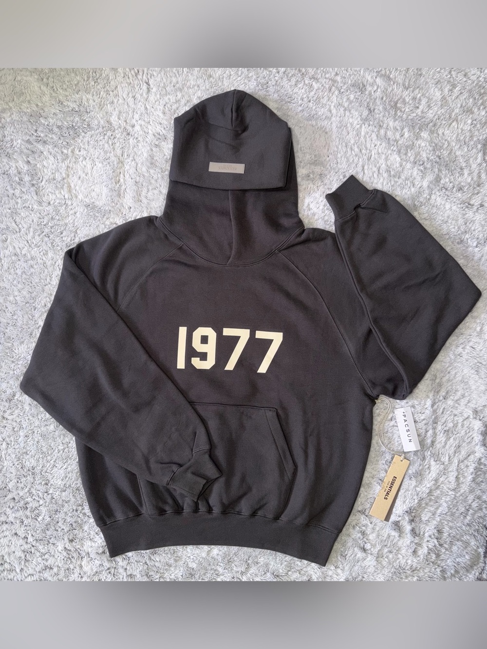 Fear of God Essentials 1977 Iron Hoodie